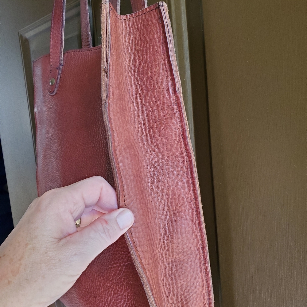 Duluth Elegant Brown full grain Leather purse - Picture 3 of 8